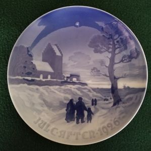 B & G collectable plate